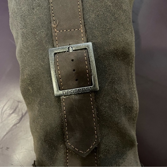Neosens Leather and Suede Over the Knee Boots 7 - Picture 3 of 10